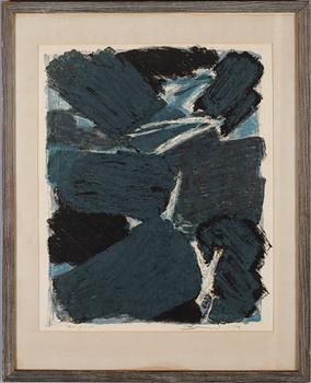 OLLE BONNIÉR, färglitografi, signerad och daterad -59.