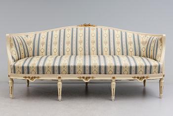 SOFFA, gustaviansk stil, Bodafors, 1900-talets mitt.