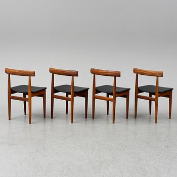 HANS OLSEN, a five-piece teak fining suite from Frem Røjle, Denmark, 1950's/60's.