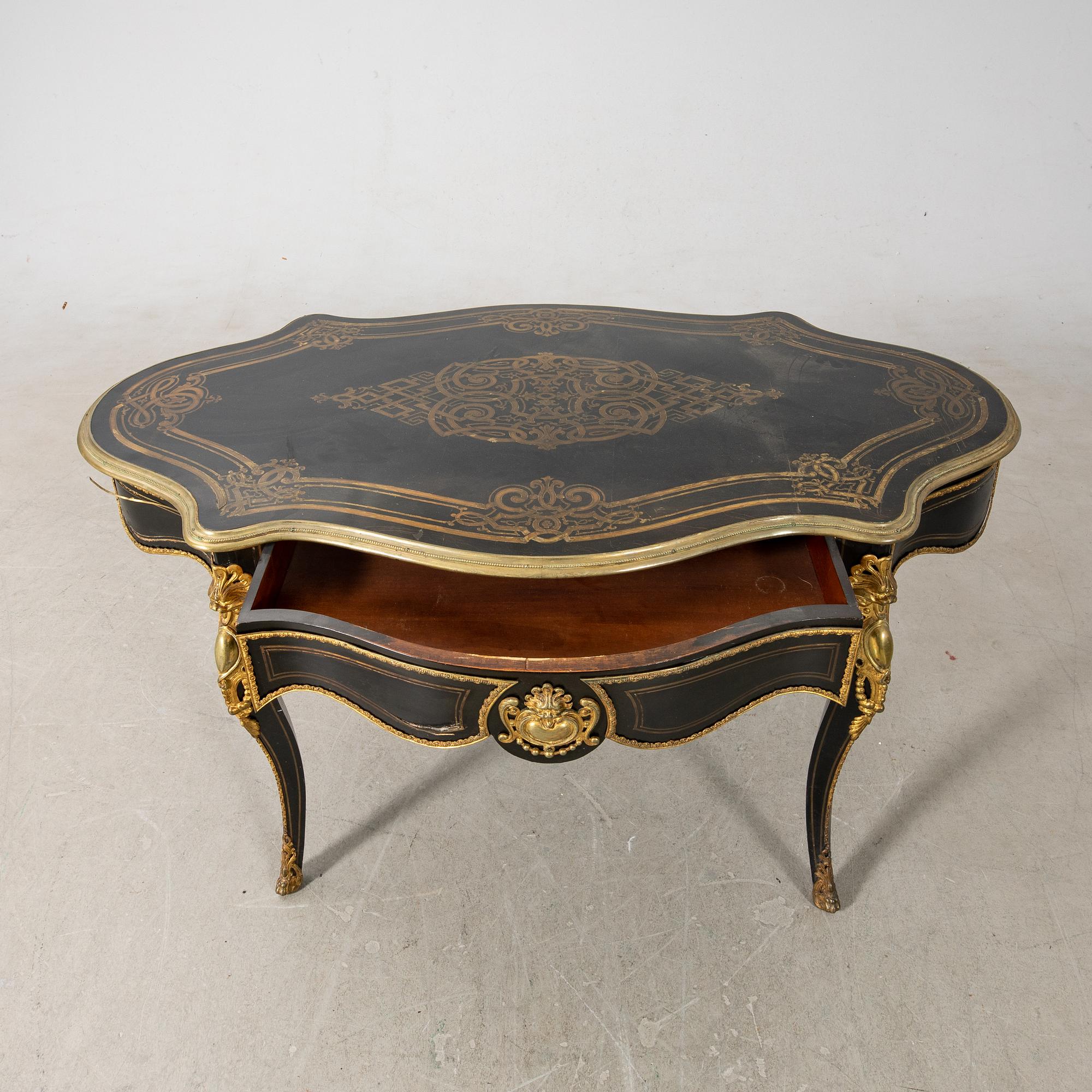 Salongsbord Napoleon III Frankrike omkring 1900.
