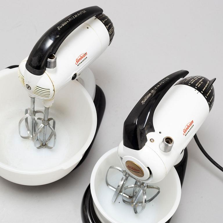 ALFONSO IANNELLI, mixers 3 st., SUNBEAM, USA 1940-50's.