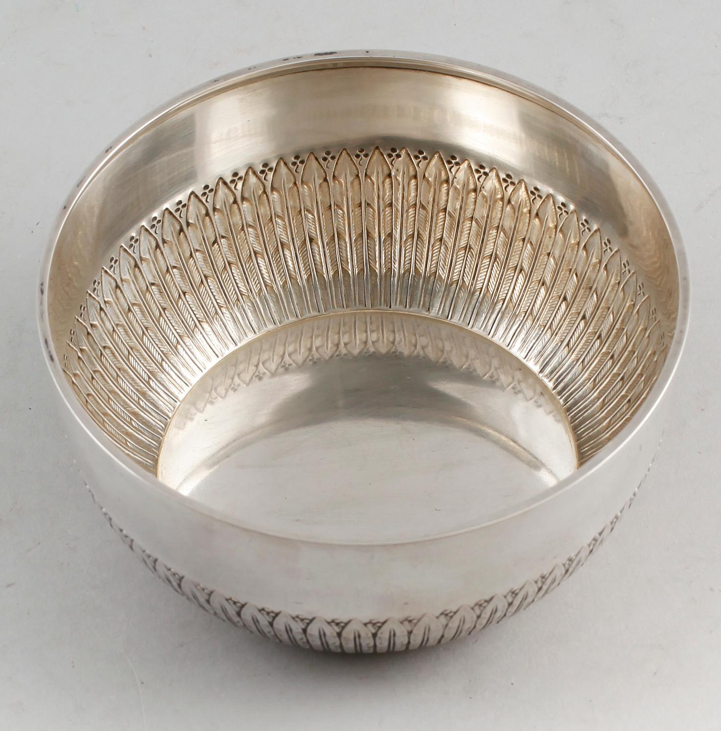 SKÅL, silver, 1909. Vikt ca 229 g.