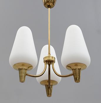 TAKLAMPA, 1900-talets första hälft. Höjd 55 cm.