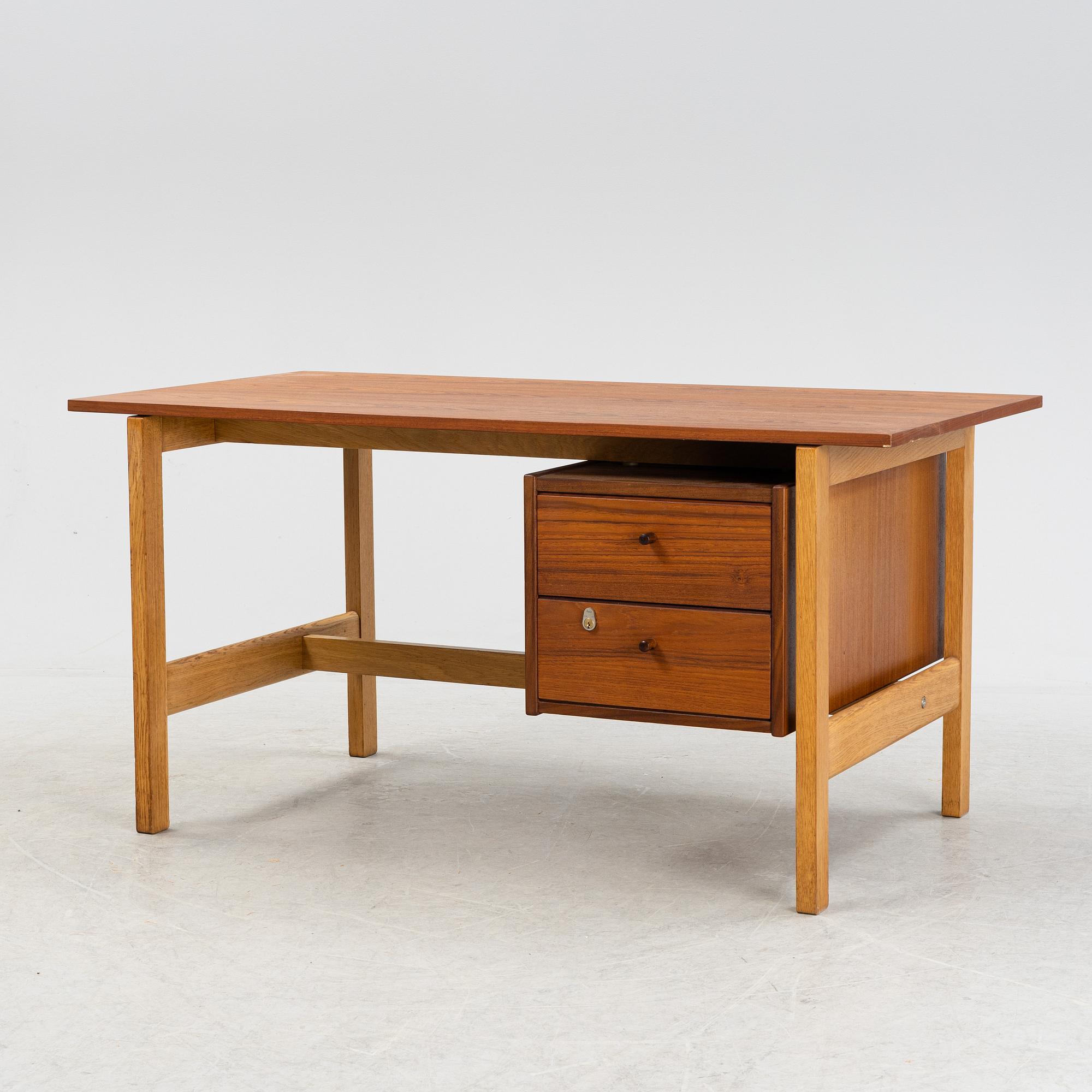 Hans J Wegner, skrivbord, Getama, 1960/70-tal.