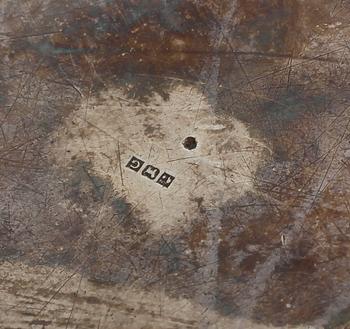 SKÅLAR, 2 st, silver, Egypten, en stämplad före 1946. Tot ca 640 gram.