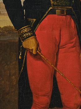 Louis Gauffier, General portrait of Jean-Claude Moreau (1755-1828) with Florence in the background.