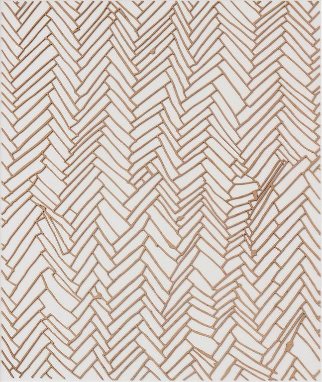 Rachel Whiteread, "Herringbone Floor".