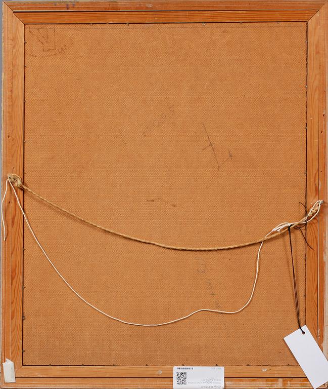 TORD LEANDER-ENGSTRÖM, olja på pannå, signerad och daterad 51.