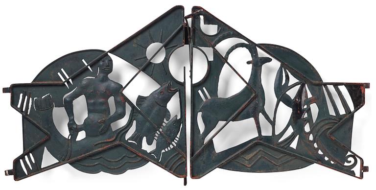 Swedish Modern, grindar, 1900-talets mitt.