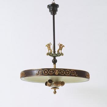 TAKLAMPA, art déco, 20/30-tal.