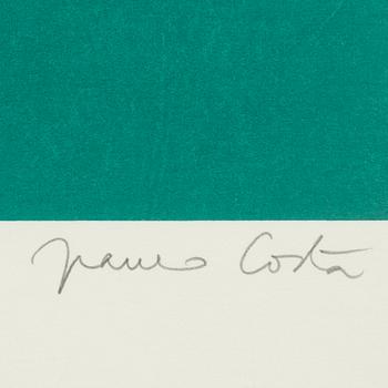 Franco Costa, silkscreen in colours, signed 50/360.