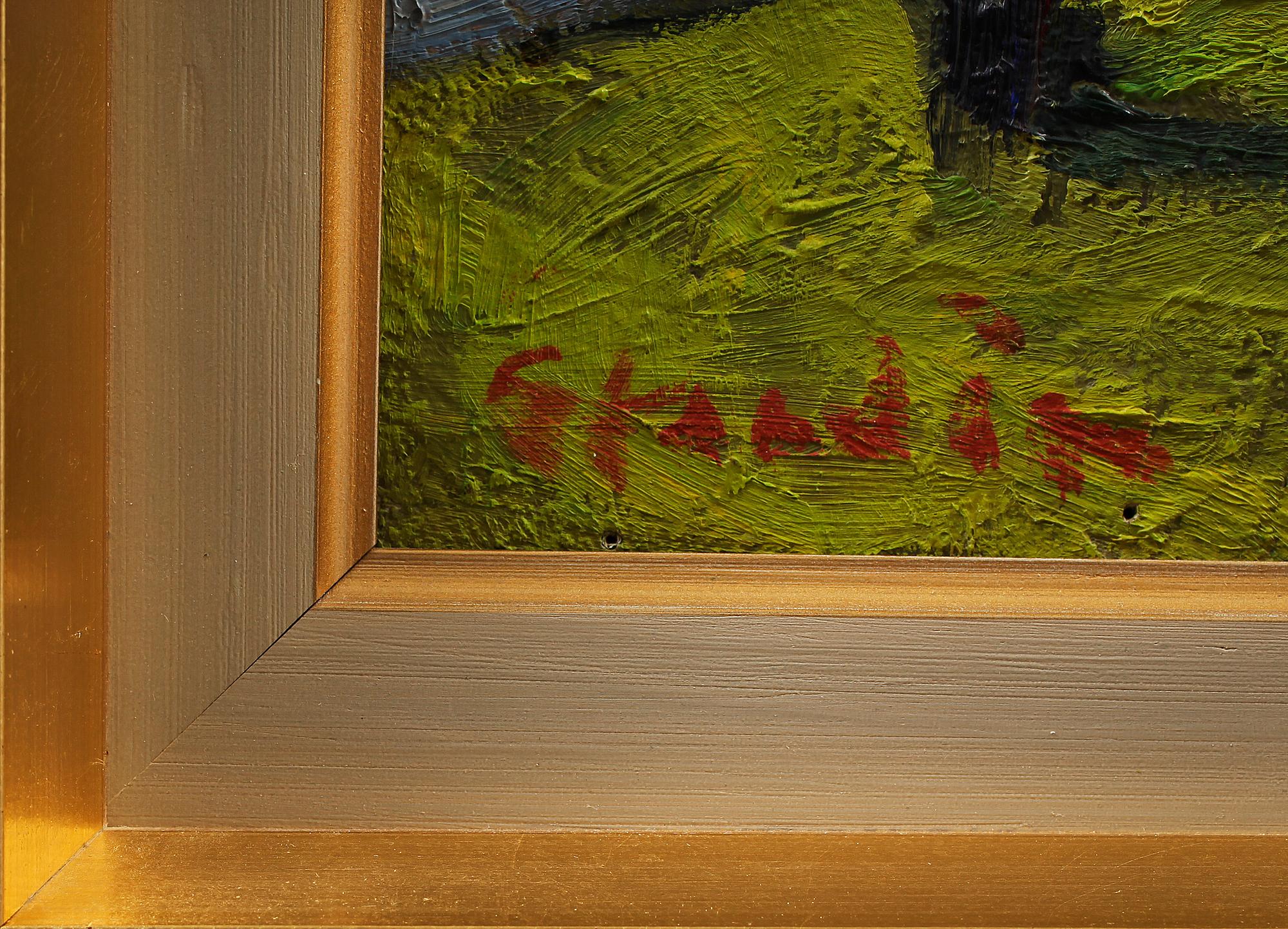 SVÄN GRANDIN, olja på duk, sign.