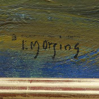 IVAR MORSING, oil on canvas, stamped sigature.