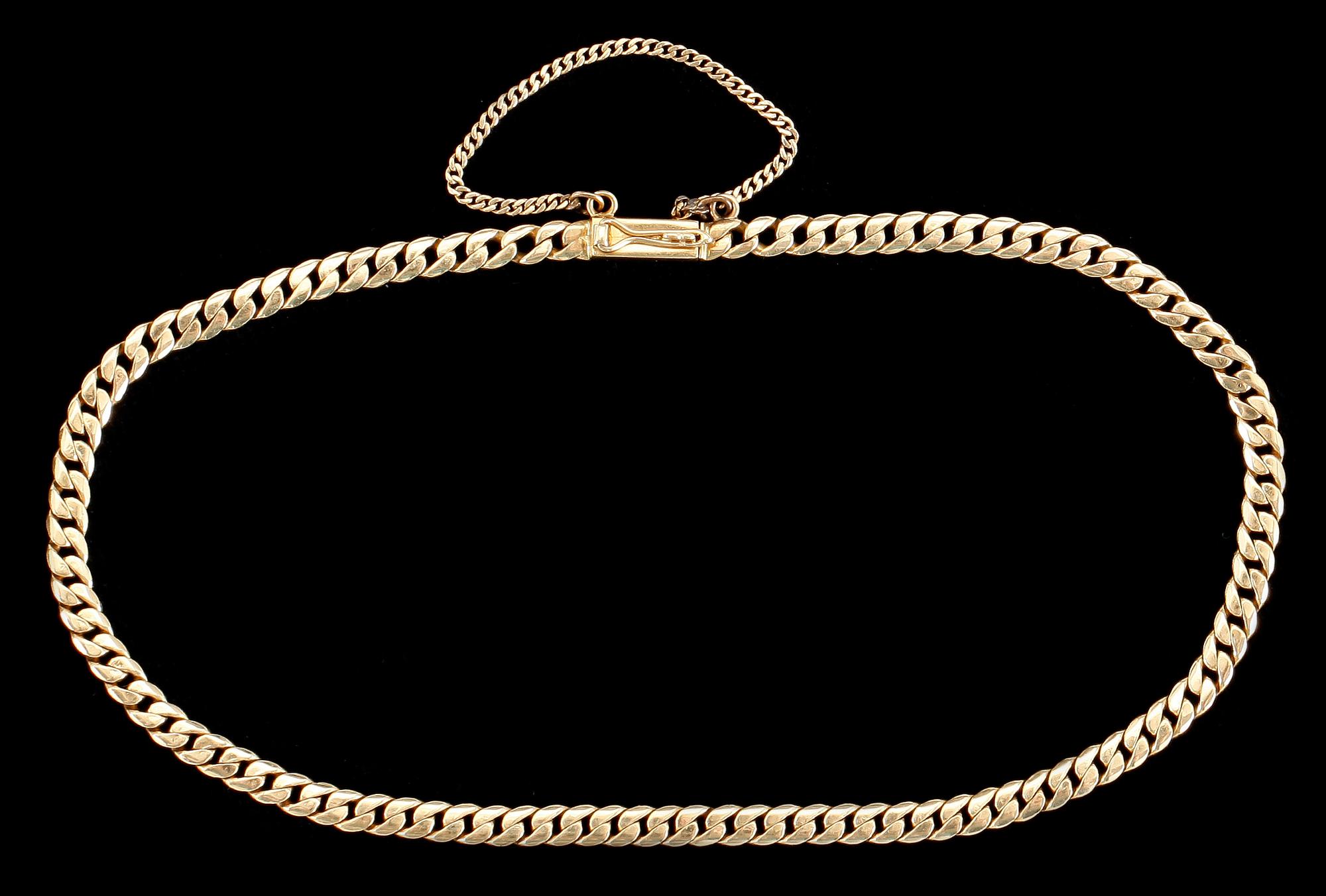 ARMBAND, 2 st. 18k guld. Bl a Svenska Guldvaru AB, Stockholm 1961. Tot ca 13 g.