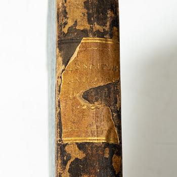 98 etsningar av romerska statyer.