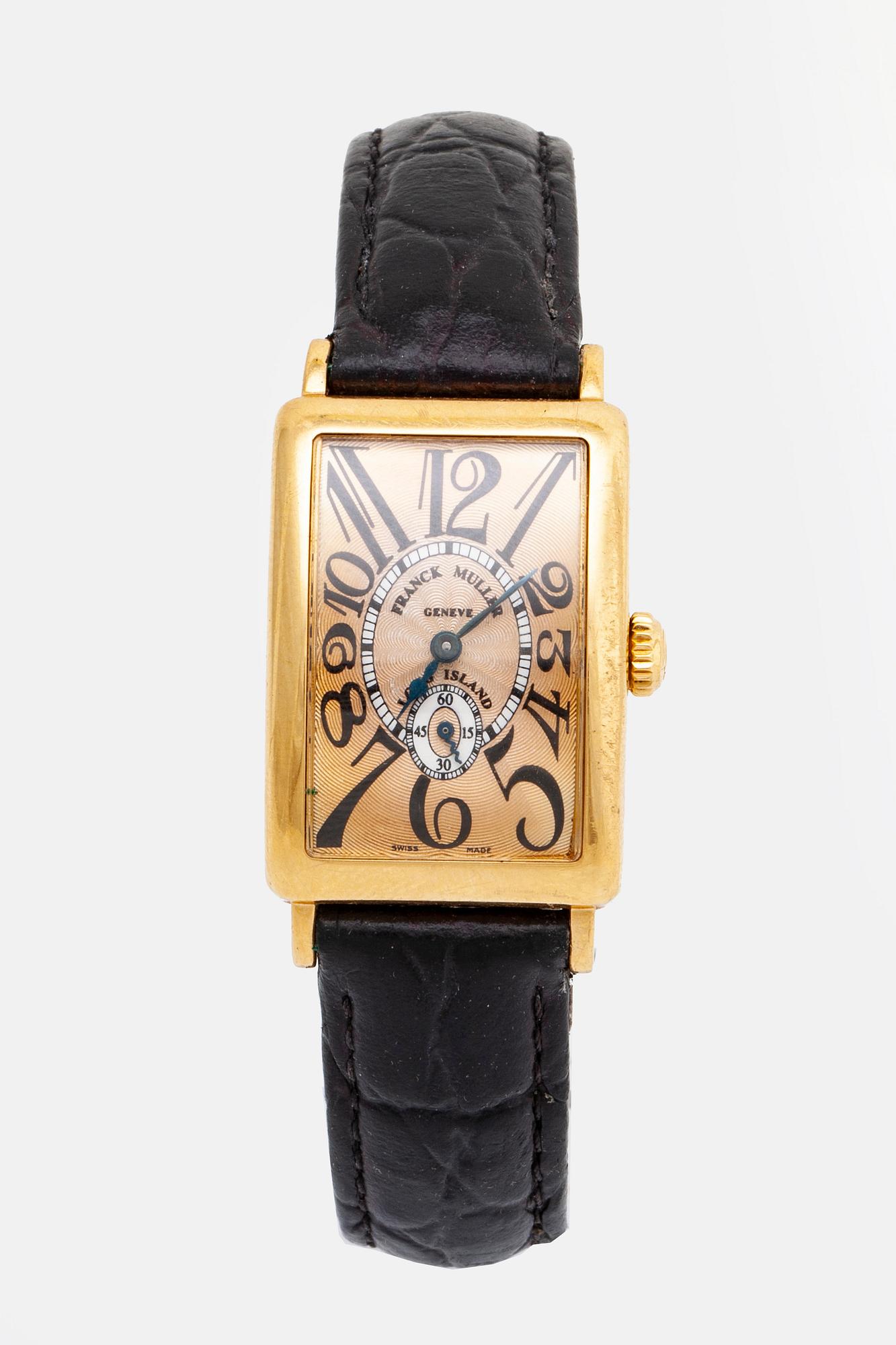 FRANCK MULLER, Geneve, Long Island, wristwatch, 22 x 32 mm.