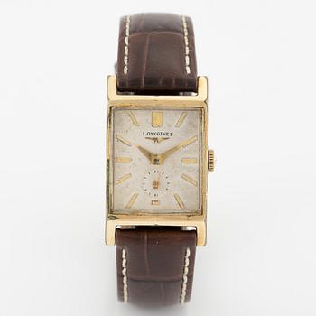 Longines/Wittnauer, wristwatch, 22.5 x 28.5 (37.5) mm.