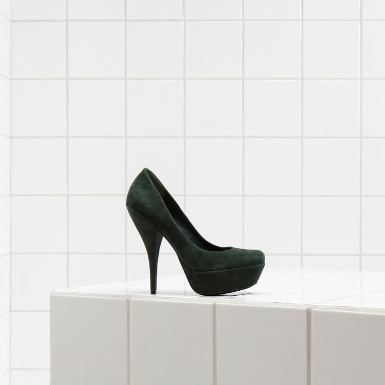 PUMPS, Yves Saint Laurent, storlek 37 1/2.