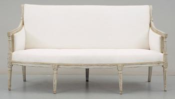 SOFFA, Louis XVI-stil, 1800-tal.