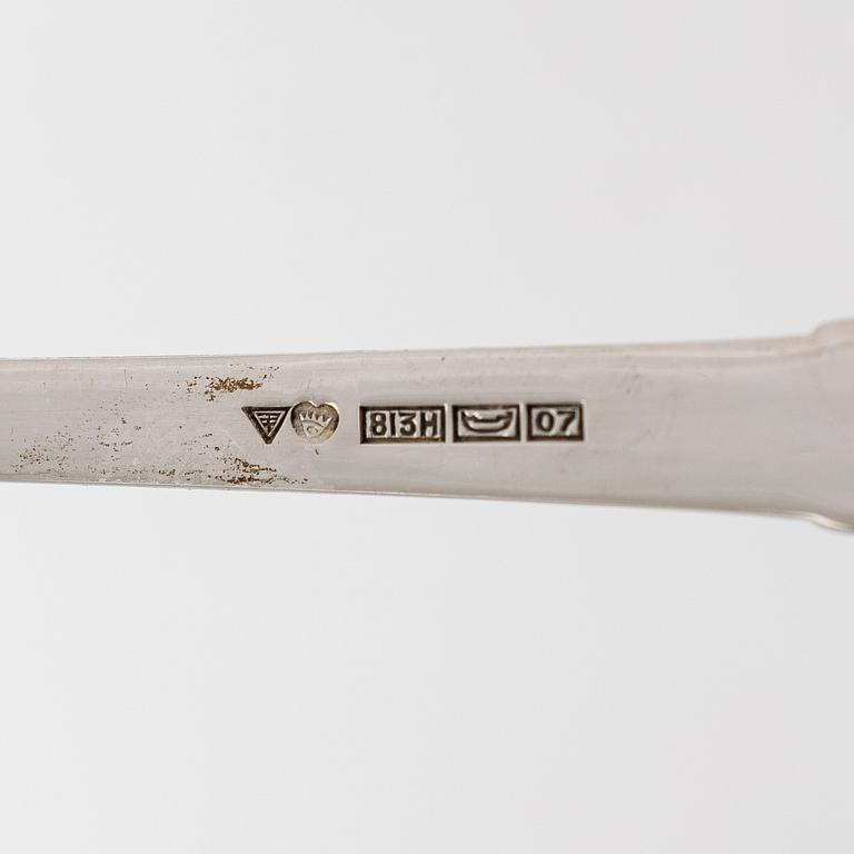Tillander, bestick, 12 dlr, silver, "Tähkä", Helsingfors 1968.