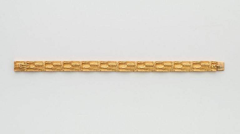 A Björn Weckström 18k gold bracelet 'Cascade', Lapponia Finland.
