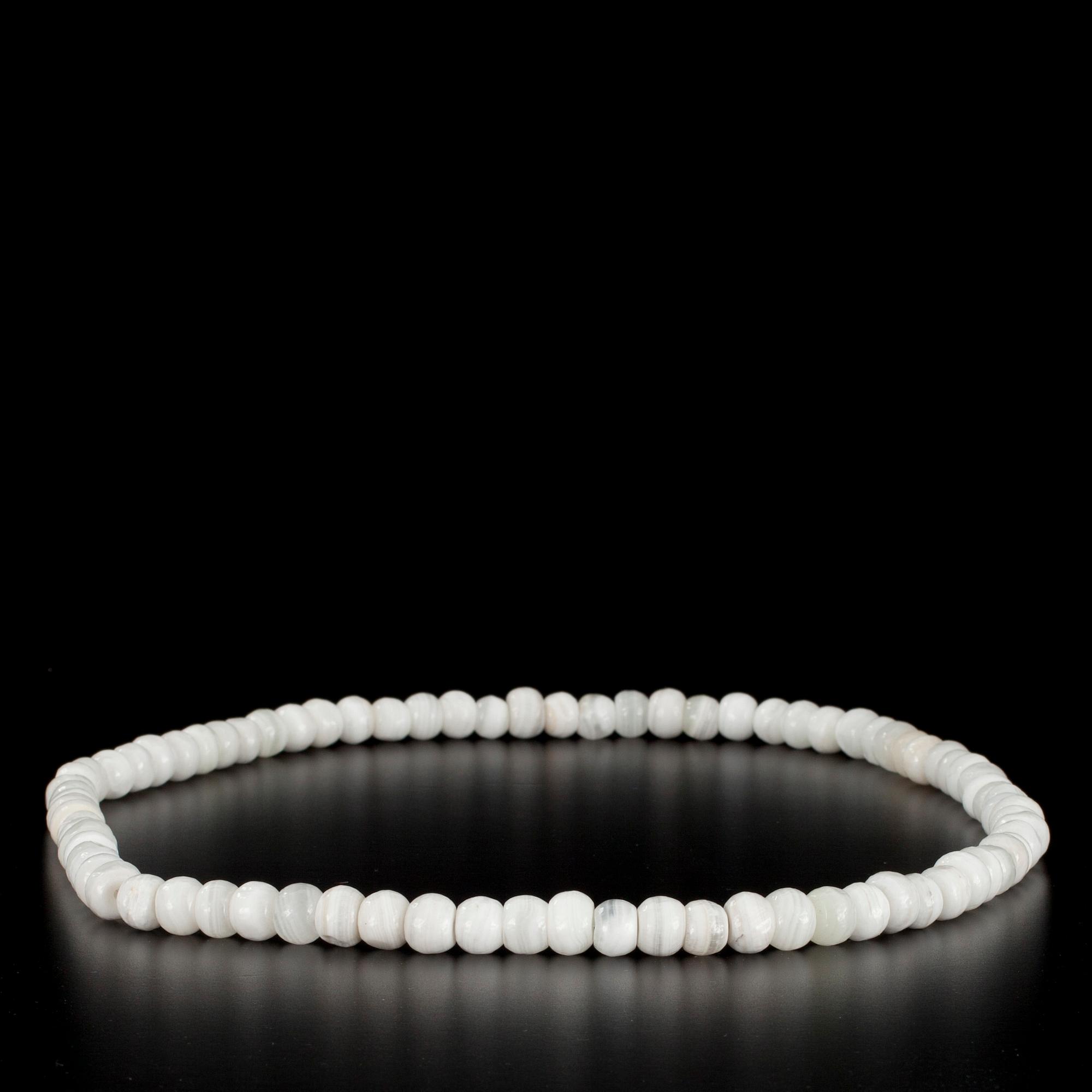 HALSBAND, agat 12-13 mm.