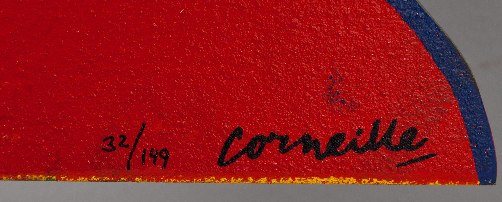 BEVERLOO CORNEILLE, polykrom metall, signerad och numrerad 32/149.