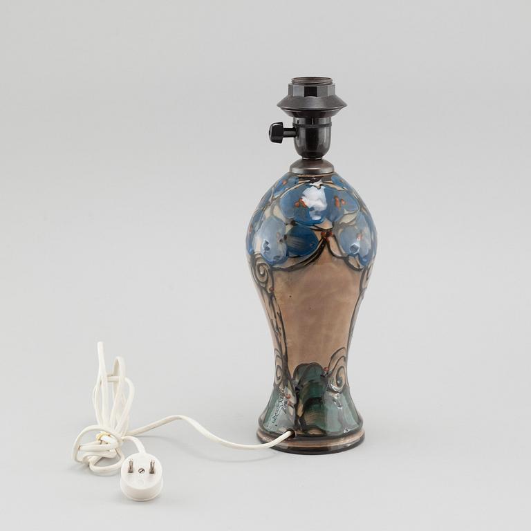 An early 20th century ceramic table lamp by Danico, Denmark.