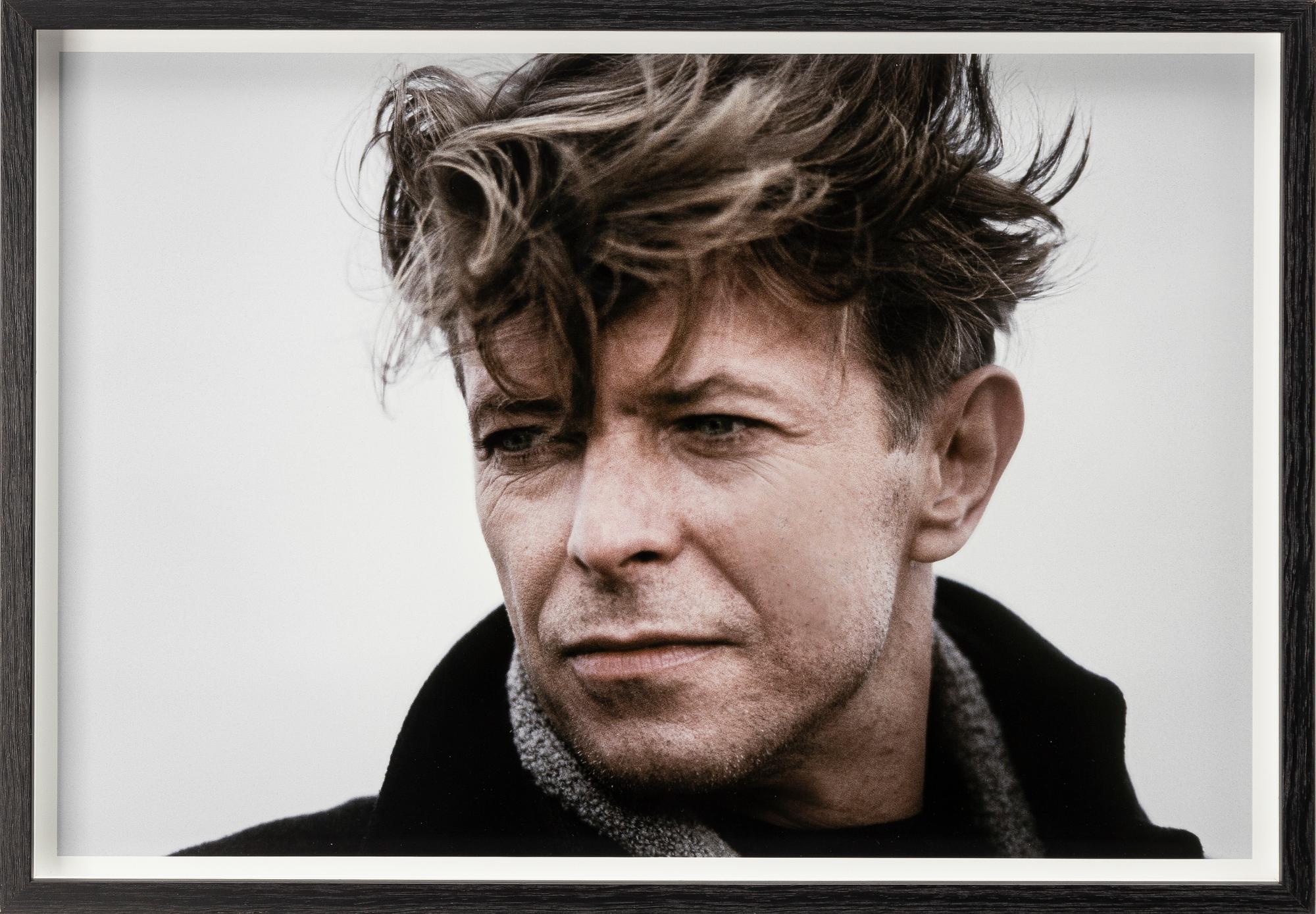 Robert Zuckerman, "David Bowie, Coney Island, New York", 1990.