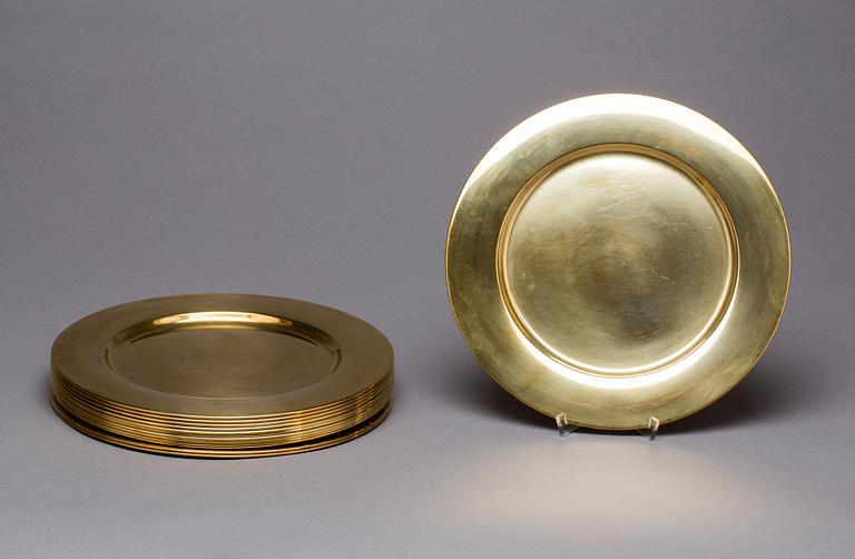 KUVERTTALLRIKAR, 13 st, Stelton, 1900-talets andra hälft.