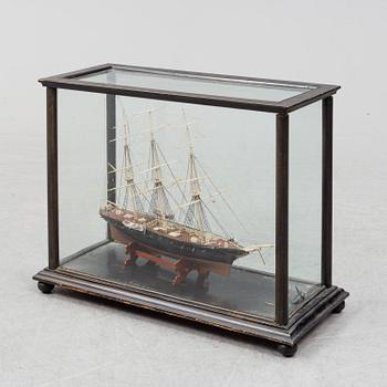 A 20th century model ship.