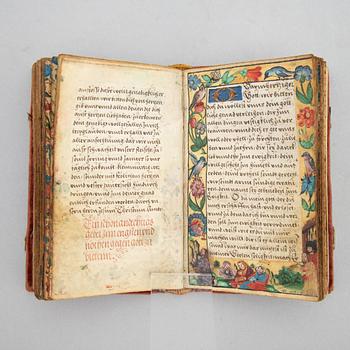 Medieval prayer book, 1523.