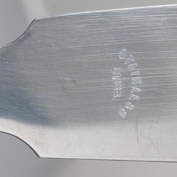 Georg Jensen, A silver 'Pyramid' fish knife, silver, Denmark, 1925–1932.