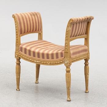 A late 18th Gustavian century seat/bench.
