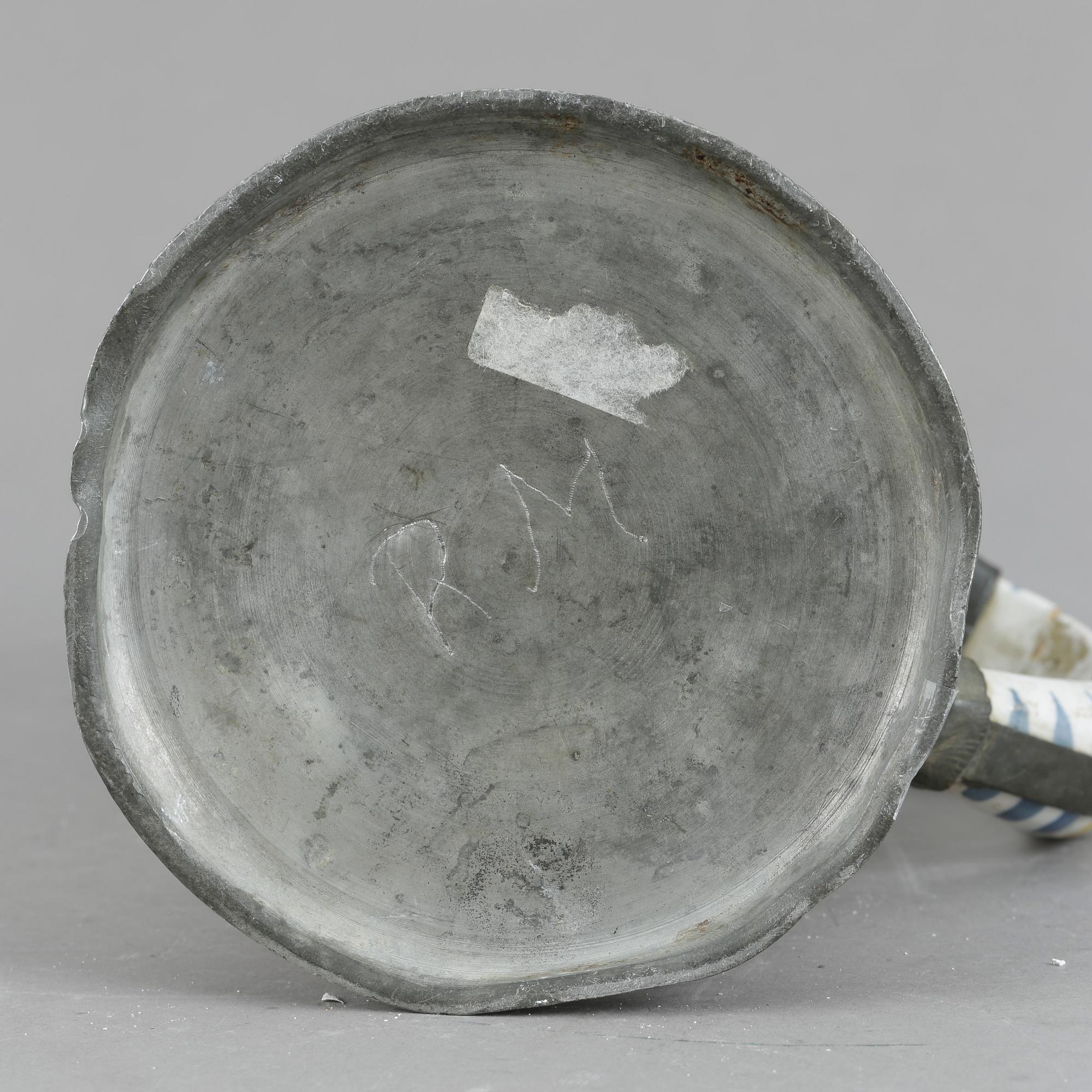 STOP, 3 st, fajans, Tyskland 1700-tal.