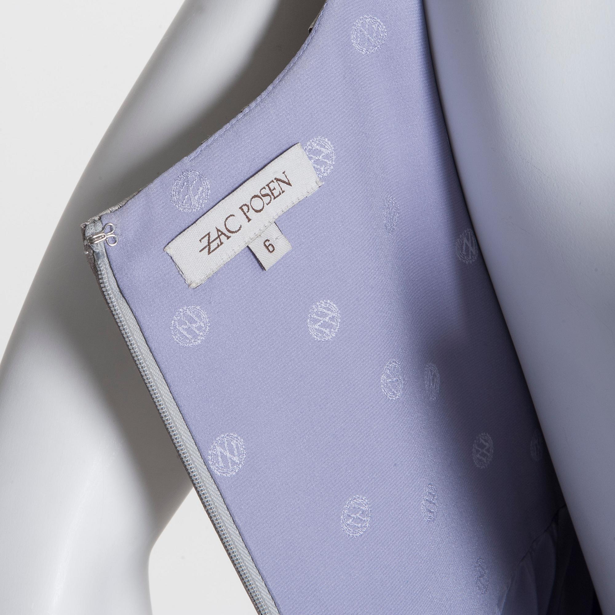 KLÄNNING, Zac Posen, storlek 6.