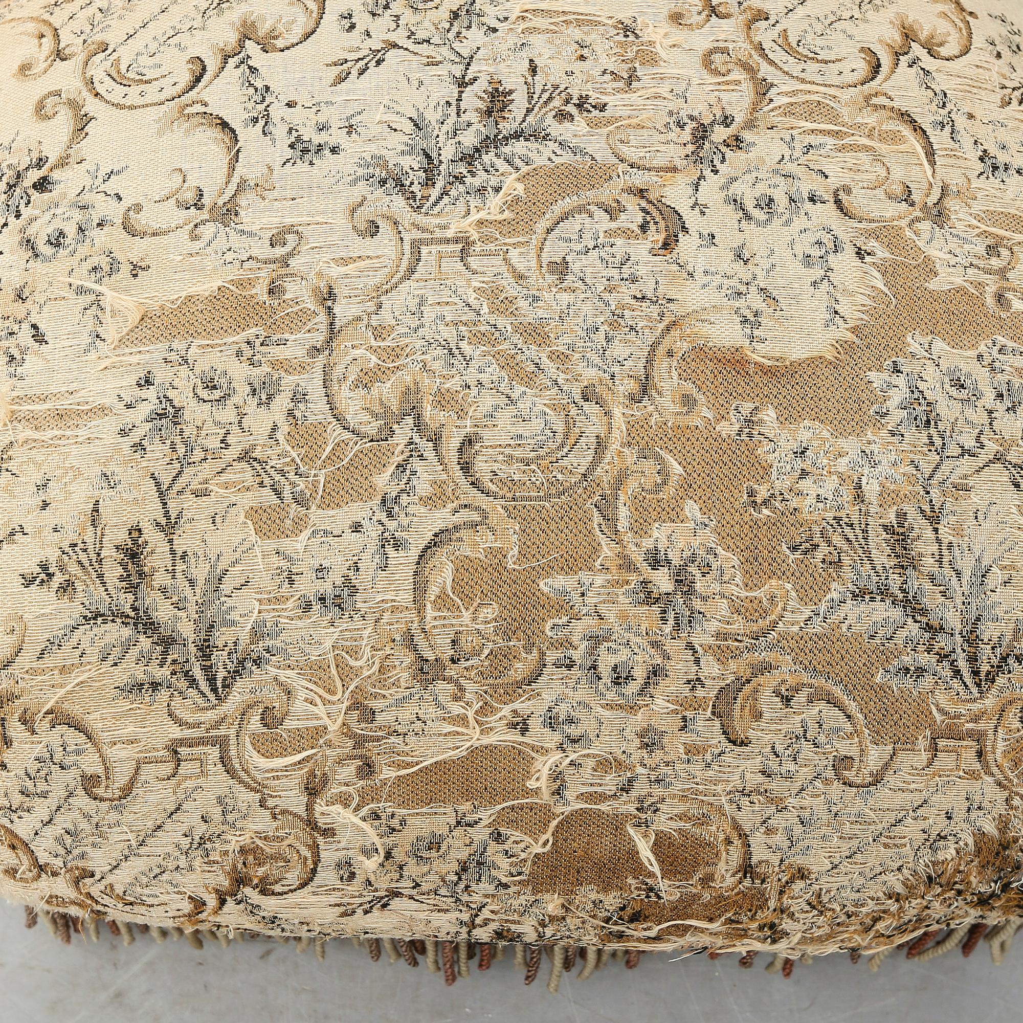 FÄSTMANSSOFFA, tapetserarstil, sent 1800-tal.