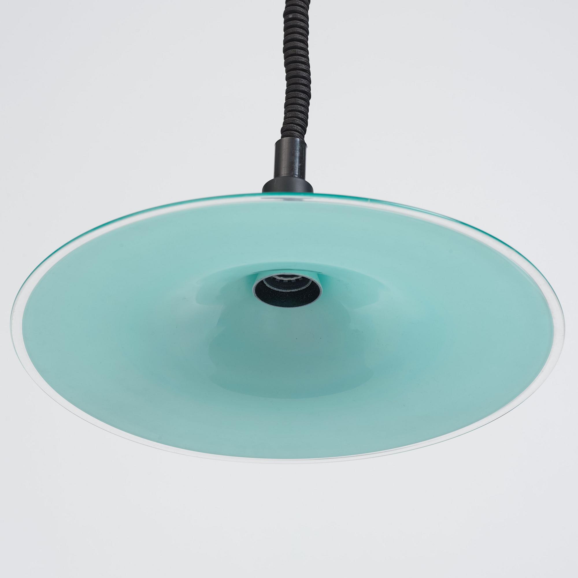 Venini, two 'Cinese' pendant lamps, model no. 834, by Studio Venini Italy, 1960s.
