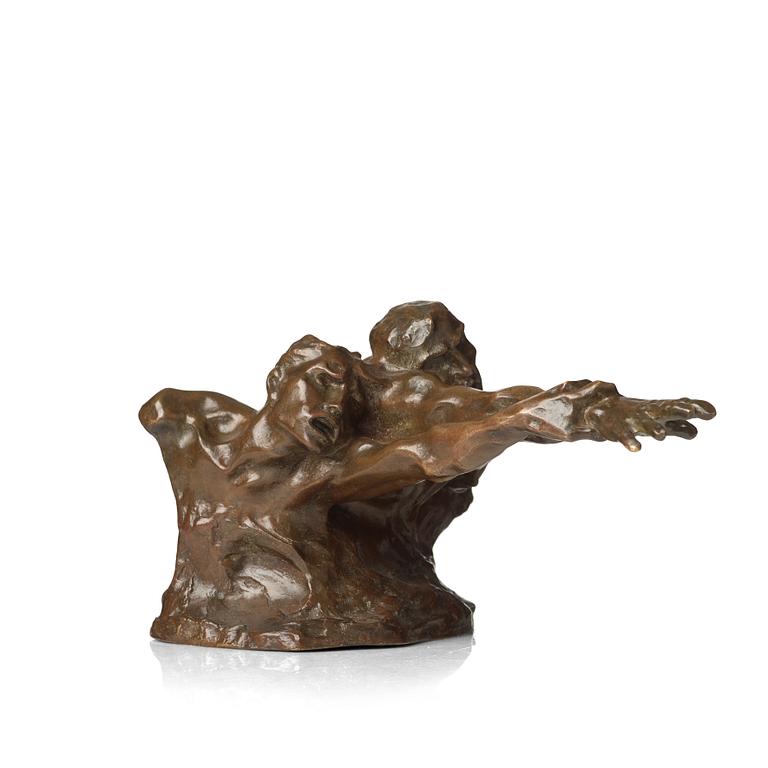 Carl Milles, Kampen för tillvaron.