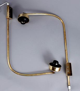 VÄGGLAMPOR, 2 st, modell 2484, Josef Frank, Firma Svenskt Tenn.