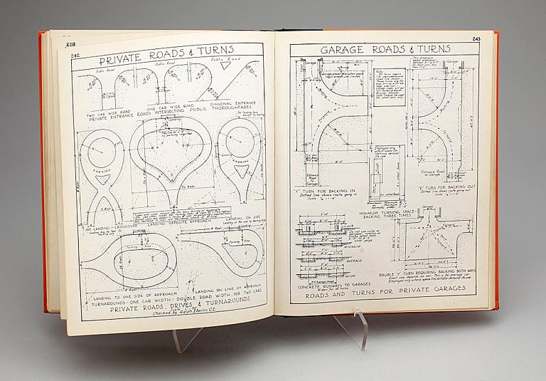 BOK, "Architectural Graphic Standards", Charles George Ramsey & Harold Reeve Sleeper, New York, 1947.