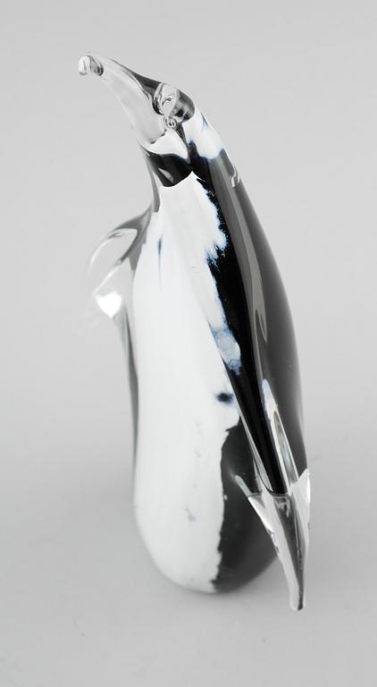 FIGUR, glas, FM konstglas, Ronneby, 1900-talets andra hälft.