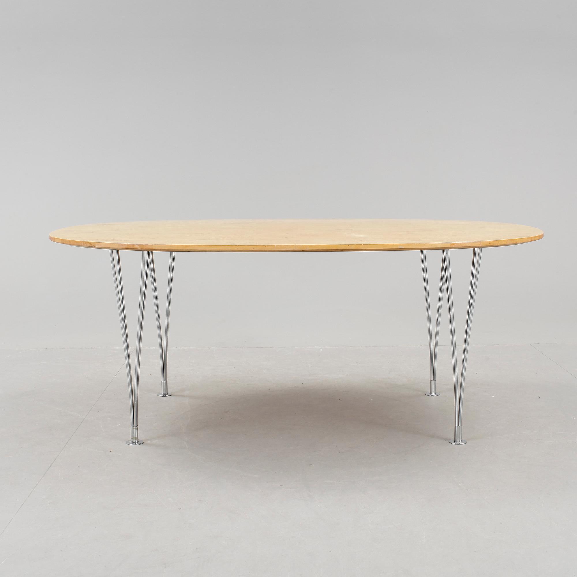 MATBORD, "Superellips", design Bruno Mathsson, Piet Hein. Bruno Mathsson International Värnamo.