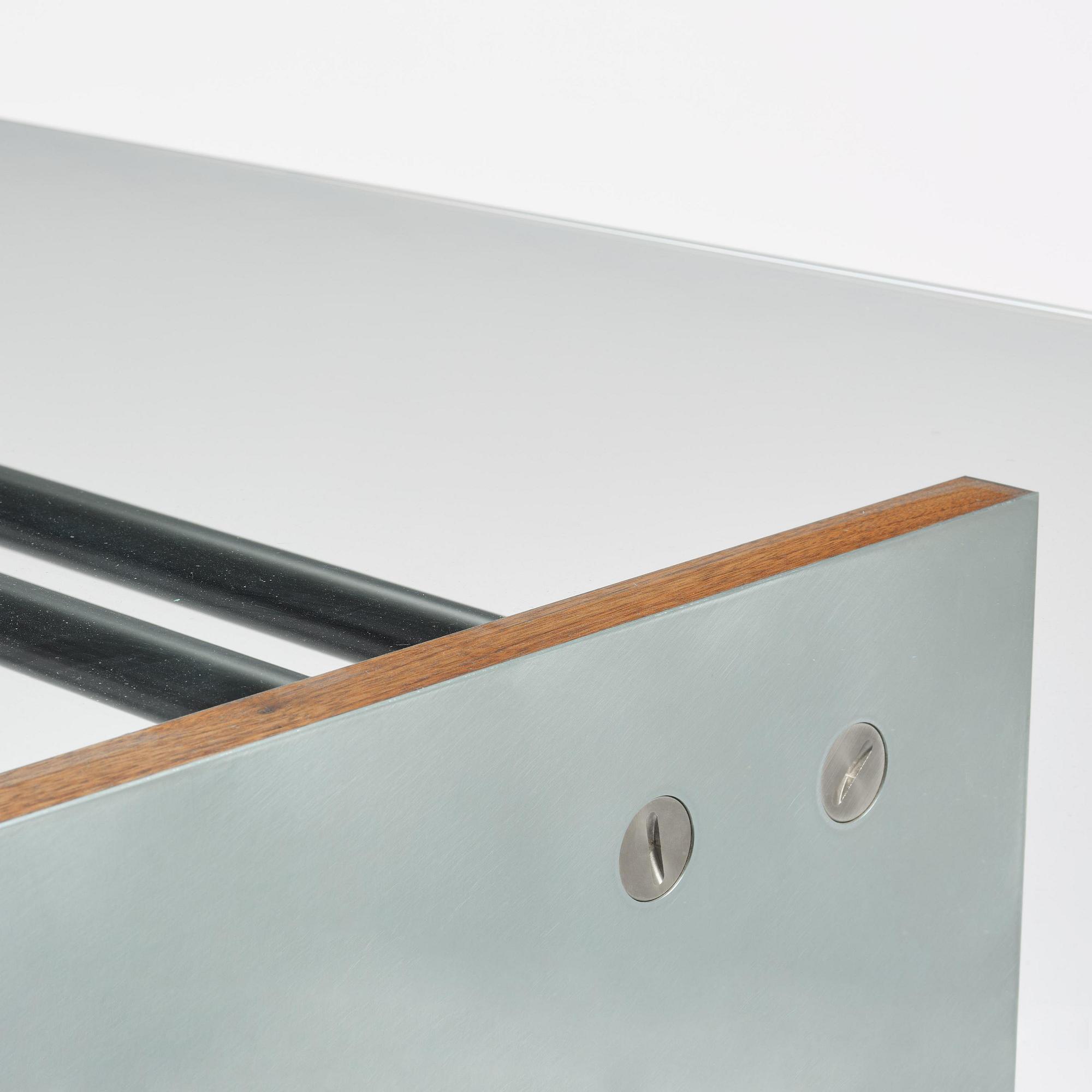 Per Söderberg, bord, "PS Bespoke Rectangular Glass Table", No Early Birds, Stockholm, 2020.