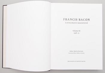 A book series five volumes " "Francis Bacon, Catalogue Raisonné".