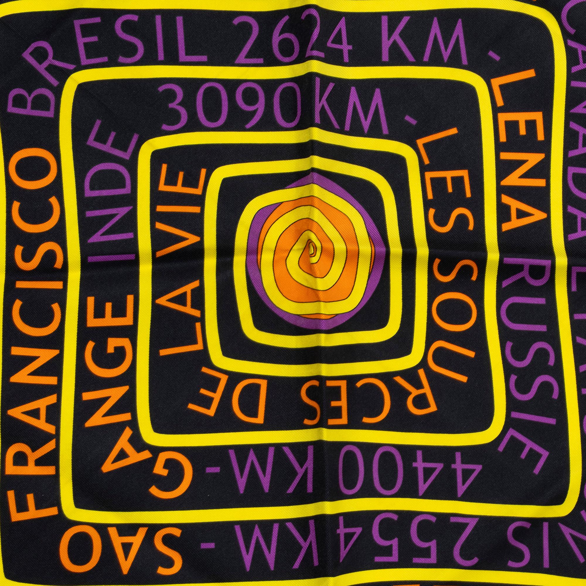 Hermès, scarf, "The Sources of Life".