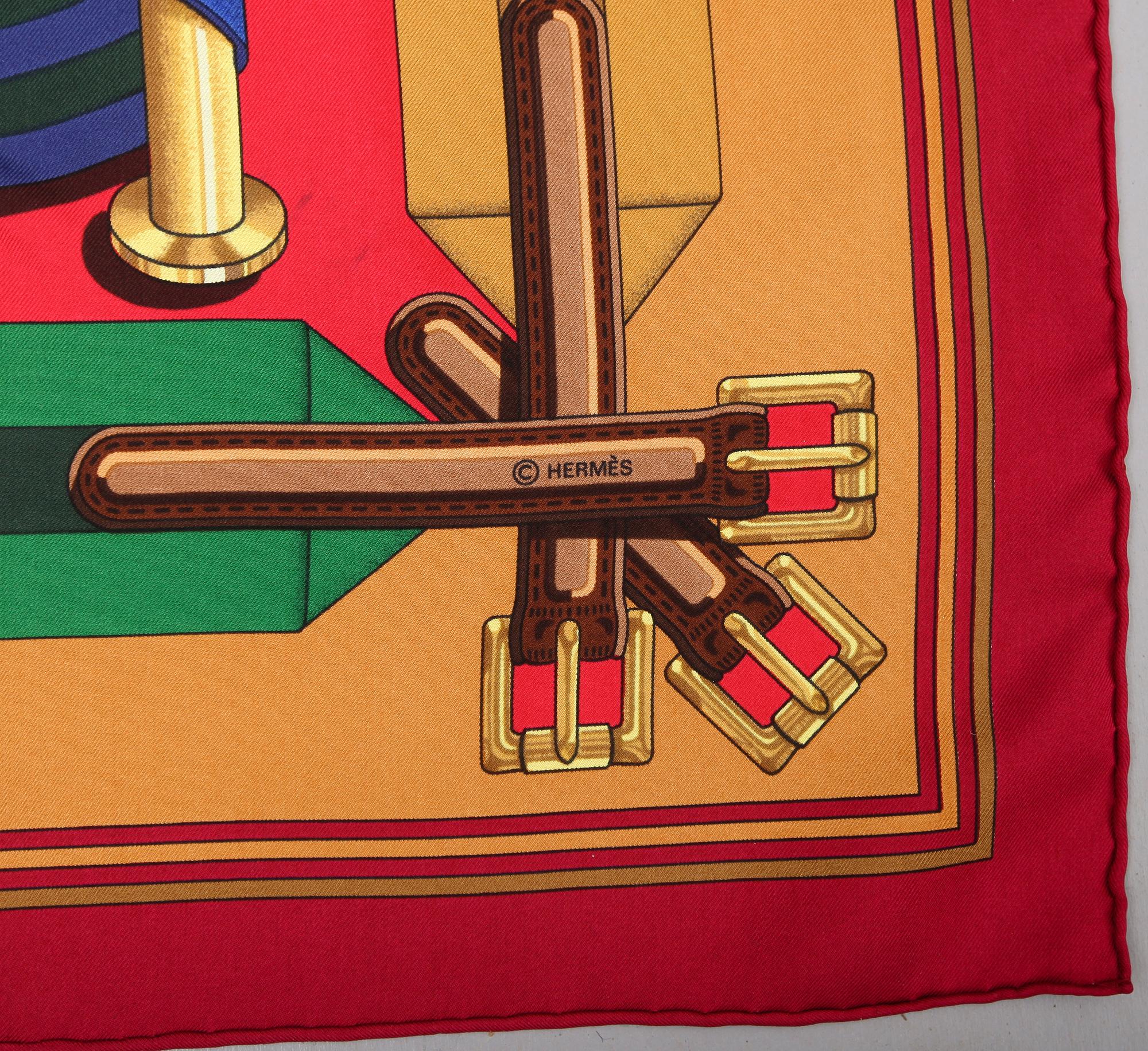 SCARF, "Les Sangles", Joachim Metz, Hermès, Paris.