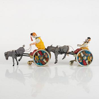 Lehmann, 2 pcs, "The stubborn donkey EPL 425, Germany, in production 1897-1938.