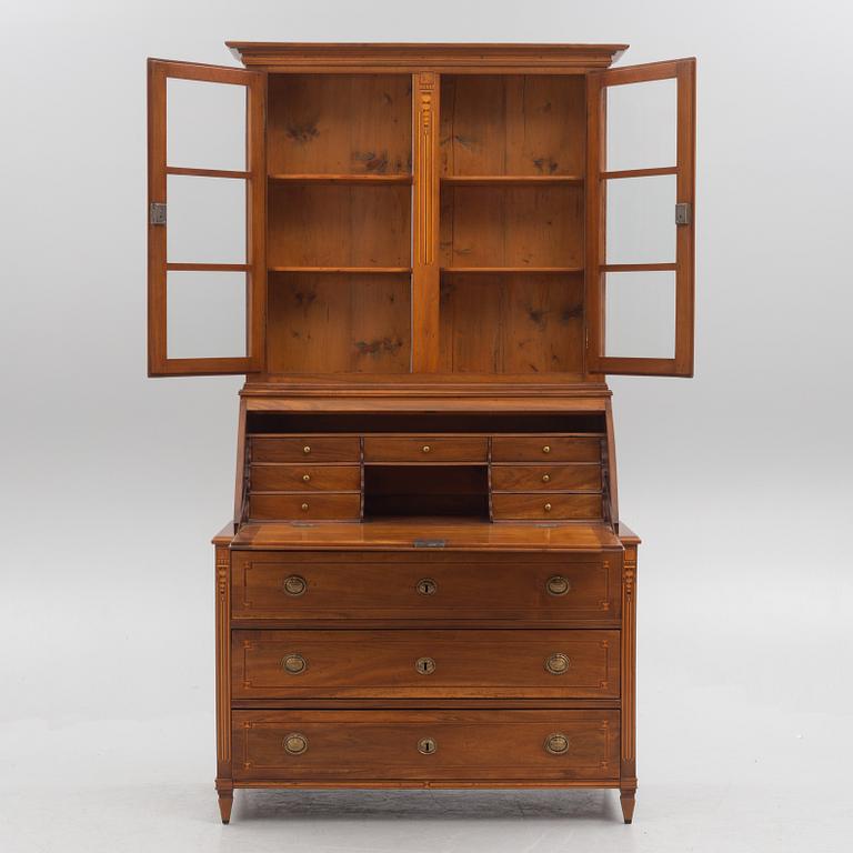A 19th century writing cabinet.