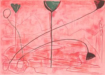 Leena Luostarinen, lithograph, signed and dated 1992, numbered 11/30.